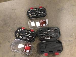 Lot of Socket Tool Sets Various Models and Conditions Customer Returns See Pictures