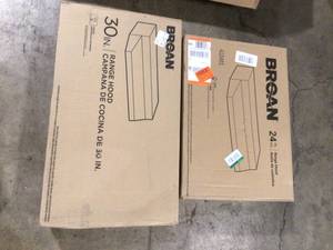 Lot of Assorted Range Hoods Various Models and Conditions  Customer Returns See Pictures