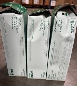 Ventyv Nitrile PF Exam Plus 3.5 Violet Blue Gloves 200 gloves per box