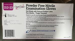 Omni Trust Powder Free Nitrile Exam Gloves