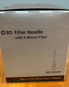 BD Filter Needle