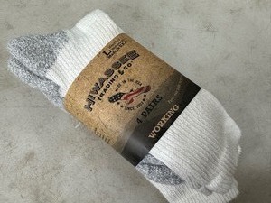 lot 35 image: 4 New Pairs Hiwassee Cotton Work Socks
