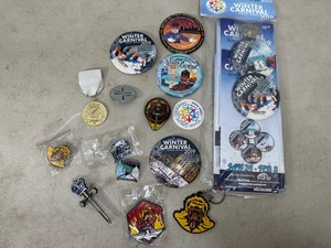 lot 45 image: Assorted Saint Paul Winter Carnival Buttons, Pins, and More