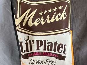 lot 53 image: New 20 lb Bag of Merrick Lil Plates Dog Food