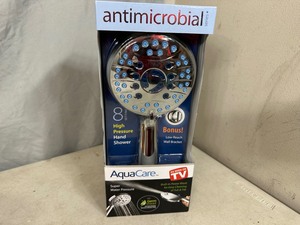 lot 83 image: Nerw AquaCare Handheld Shower Head with Hose
