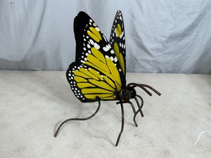 lot 252 image: Recycled Metal Butterfly