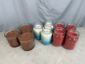 lot 258 image: 10 New Soyblend Candles