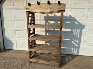 lot 10B image: Cedar Wood Shelf  Display