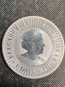 1 TROY OZ .999 FINE SILVER 2023 AUSTRALIAN KANGAROO ROUND
