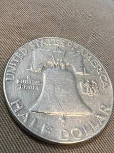1961-D US FRANKLIN HALF DOLLAR