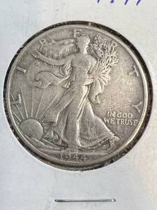 1944-D US WALKING LIBERTY HALF DOLLAR