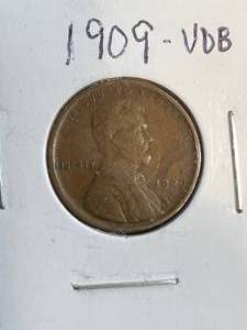 1909-VDB US INDIAN HEAD CENT
