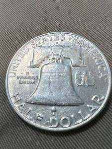 1957-D US FRANKLIN HALF DOLLAR
