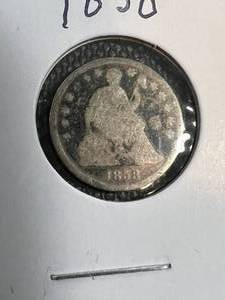 1858 US � DIME