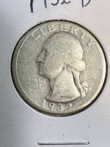 1932-D US WASHINGTON QUARTER
