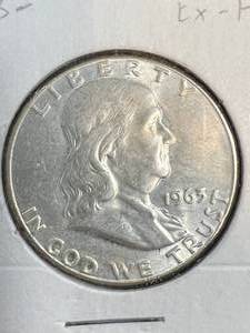 1963 US FRANKLIN HALF DOLLAR