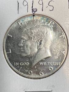 1969-S US PROOF KENNEDY HALF DOLLAR