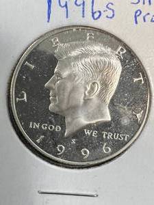 1996-S US PROOF KENNEDY HALF DOLLAR