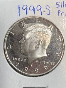 1999-S US PROOF KENNEDY HALF DOLLAR