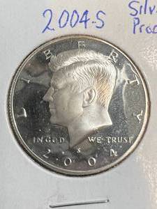 2004-S US PROOF KENNEDY HALF DOLLAR