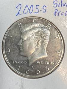 2005-S US PROOF KENNEDY HALF DOLLAR