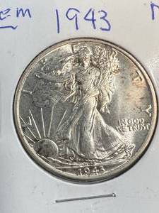 1943 US WALKING LIBERTY HALF DOLLAR