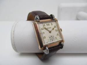 lot 10 image: Working Vintage GRUEN Mens Watch