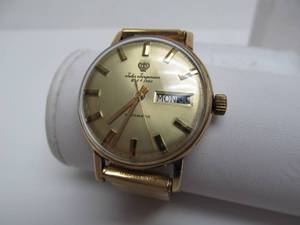 lot 11 image: Working Vintage JULES JURGENSEN Mens Watch