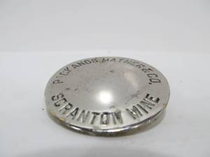lot 46 image: Old VintageAntique Mining Company Badge - Pickens Mather & Co.