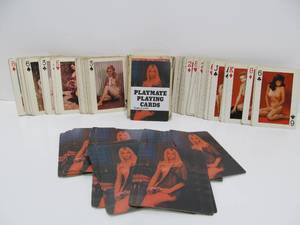 lot 58 image: 2 Vintage Risque Nude Playing Card Decks wBoxes