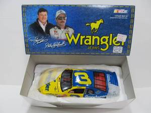 lot 63 image: Mint in Box DALE EARNHARDT SR Diecast Wrangler NASCAR Race Car