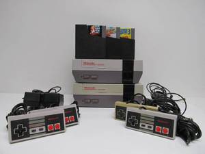 lot 80 image: 2 NES Nintendo Video Game Consoles wMario 1, 2 & 3.