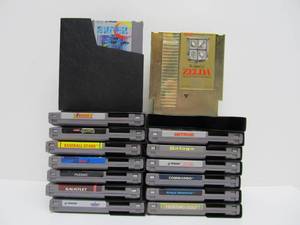 lot 83 image: Lot of Nintendo NES Video Games