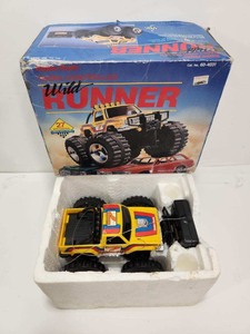 lot 272 image: Vintage WILD RUNNER RC Off-Road Pickup Truck 