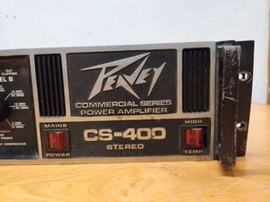 lot 294 image: Heavy Duty PEAVY Commercial Series Power Amplifier