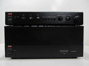 lot 213 image: Excellent Working ADCOM Model GFP-565 Preamplifier & GFA 555ii Power Amplifier