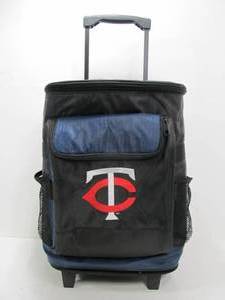 lot 214 image: Minnesota Twins Rolling Cooler Bag