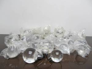 lot 230 image: Lot of Original Vintage NOS unused Lucite Door Handles