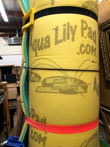 lot 112 image: LARGE Aqua Lily Pad Water Toy