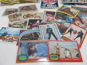 lot 320 image: Large Group of Vintage Non-Sports Trading Cards