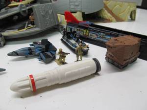 lot 323 image: LARGE Lot of 1990s STAR WARS Micro Machine Playsets Vehicles etc
