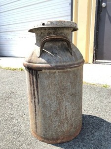 lot 330 image: Old Vintage DairyMilk Can wEmbossed Lettering - Appeldorn