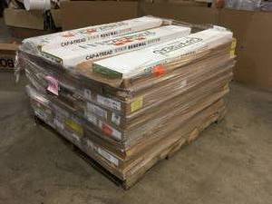 lot 1 image: Pallet of Assorted Cap A Tread  products various models and conditions Customer Returns See Pictures
