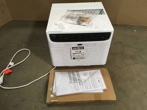 lot 4 image: Frigidaire 15,000 BTU Connected Window-Mounted Room Air Conditioner in White   Customer Returns See Pictures