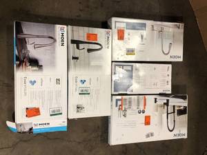 lot 13 image: Lot of Assorted Faucets Various Models and Conditions Customer Returns See Pictures