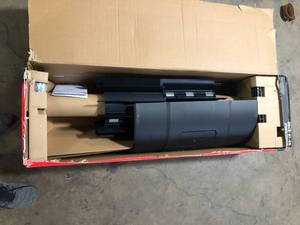 lot 27 image: Milwaukee M18 FUEL QUIK-LOK Rubber Broom Attachment  Customer Returns See Pictures