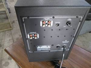 lot 88 image: EV subwoofer speaker