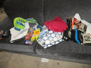 lot 127 image: Bath towels movies music and more