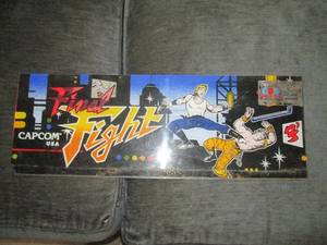 lot 132 image: Plastic Capcom arcade game sign