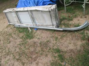 lot 250 image: New metal garage door.